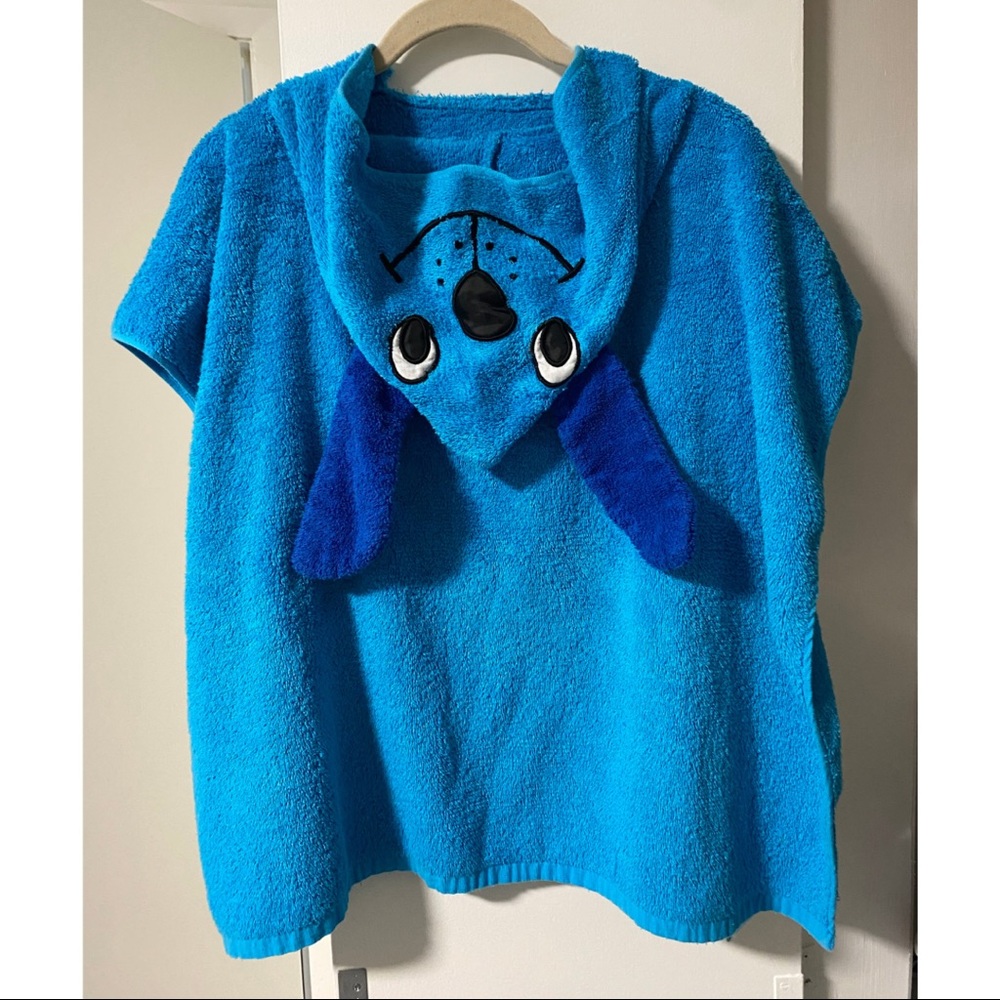 Stitch Cartoon Towel Dress for beach & drying off after baths